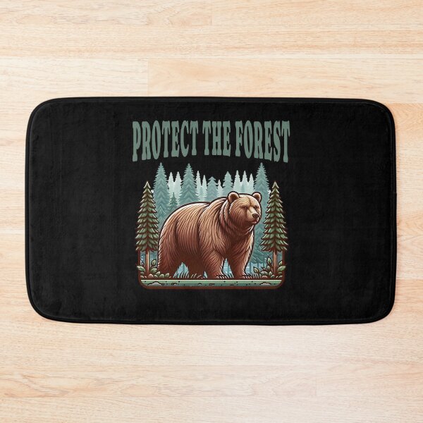 Item preview, Protect the forest - cool nature conservation design designed and sold by ReneMM.
