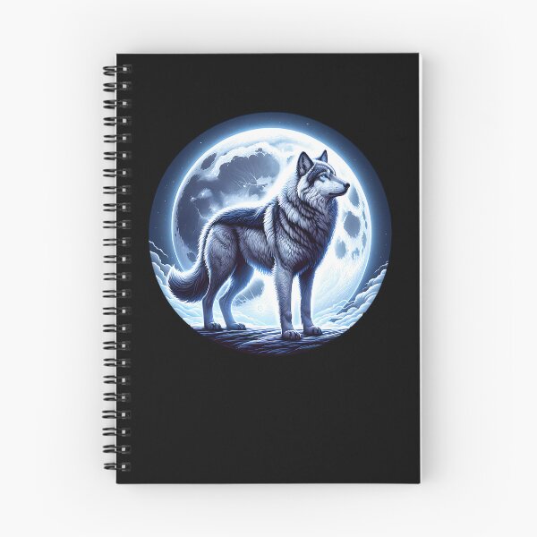 Item preview, Mystical Wolf in the Full Moon designed and sold by ReneMM.