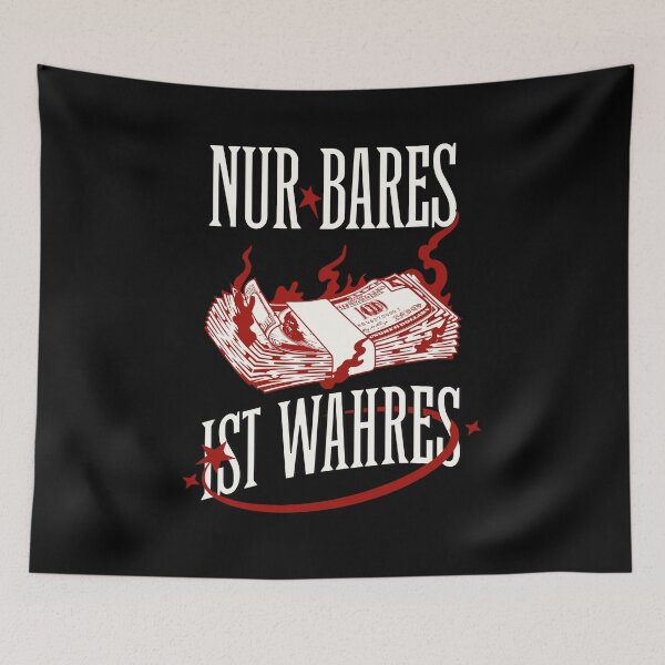 Artikelvorschau, Nur Bares ist Wahres - cooles Bargeld Design entworfen und verkauft von ReneMM.