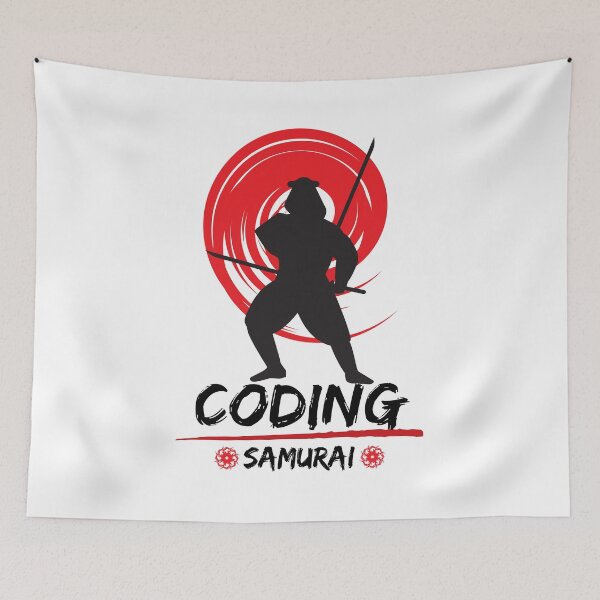Item preview, Coding Samurai – The Way of the Code designed and sold by Redstrawberry13.