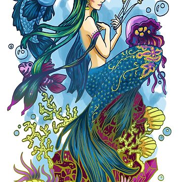 Artwork thumbnail, Mermaid by TheMoonlightShop