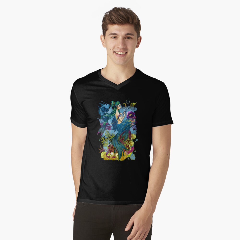 Item preview, V-Neck T-Shirt designed and sold by hjalte81.