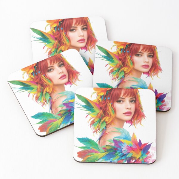 Item preview, Fairy from a world where colors come alive designed and sold by soryilustracion.