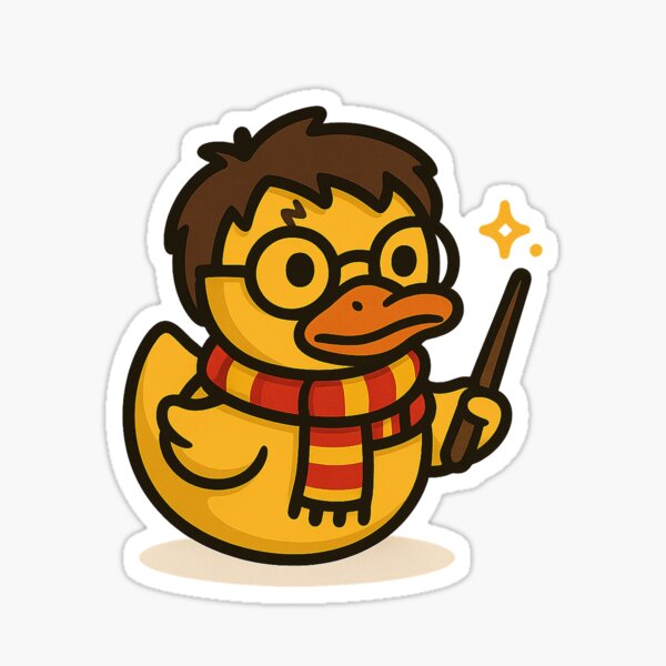 Item preview, DuckWarts - Harry Duck designed and sold by Patolabs.