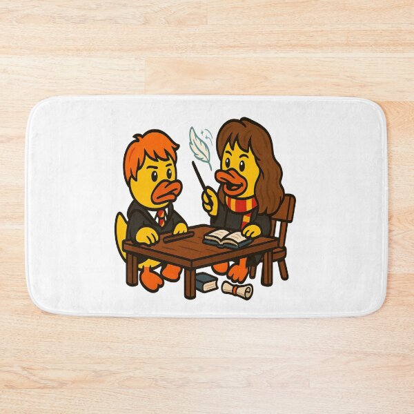 Item preview, DuckWarts - Quackiosa Scene (Hermione & Ron) designed and sold by Patolabs.