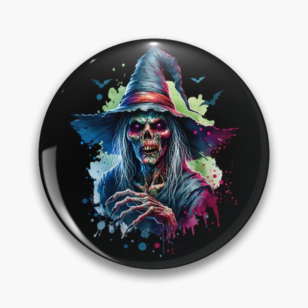 Artikelvorschau, Gruselige alte Hexe - Horror Design entworfen und verkauft von ReneMM.