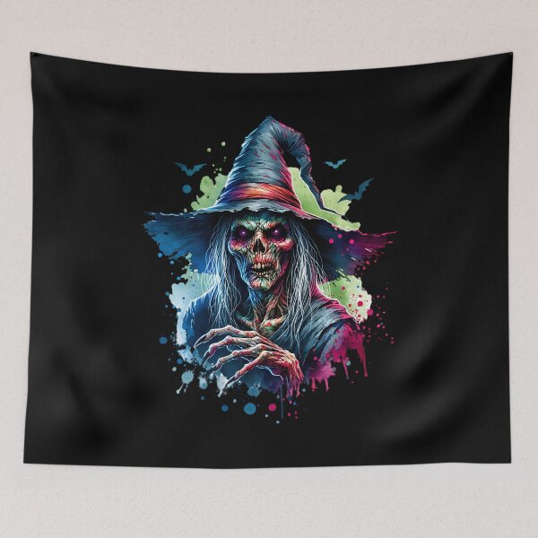 Item preview, Scary Old Witch - Horror Design designed and sold by ReneMM.
