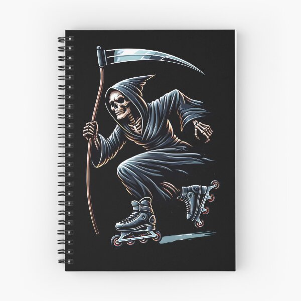 Item preview, Cool Grim Reaper rides inline skates designed and sold by ReneMM.
