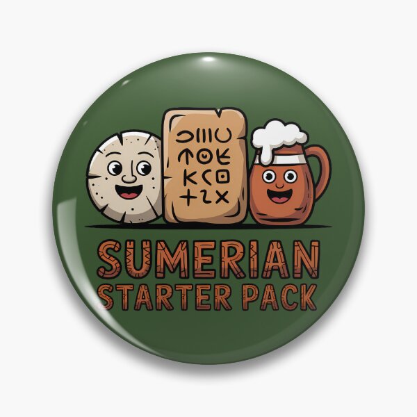 Item preview, Sumerian Starter Pack Funny Ancient History Essentials designed and sold by SurrealArtSzysz.