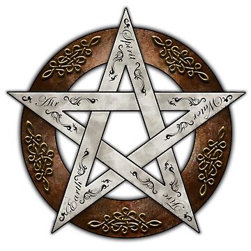 Artwork thumbnail, Metal Pentacle by TheMoonlightShop