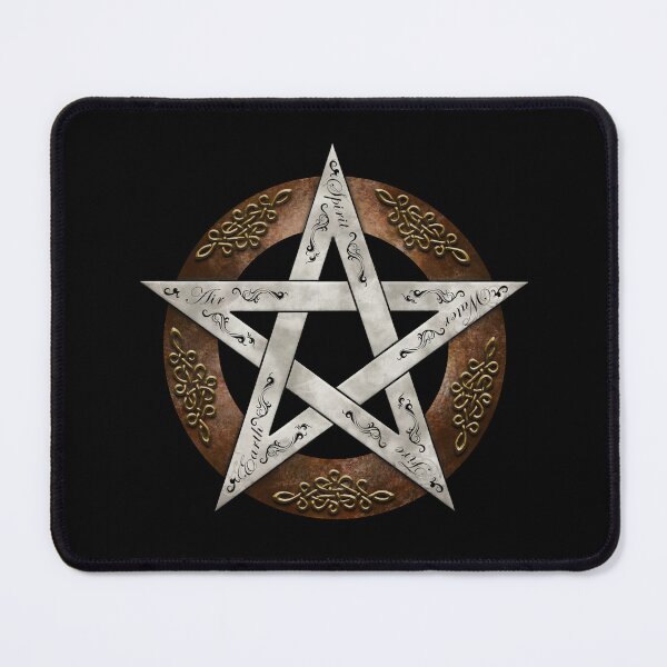 Item preview, Metal Pentacle designed and sold by TheMoonlightShop.