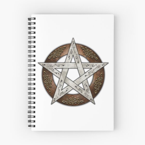 Item preview, Metal Pentacle designed and sold by TheMoonlightShop.