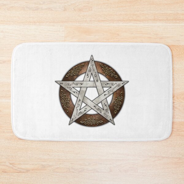 Item preview, Metal Pentacle designed and sold by TheMoonlightShop.
