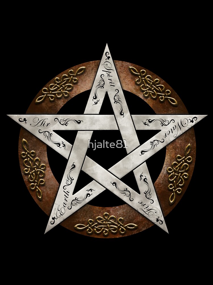 Thumbnail 7 of 7, Oversized T-Shirt, Metal Pentacle designed and sold by hjalte81.