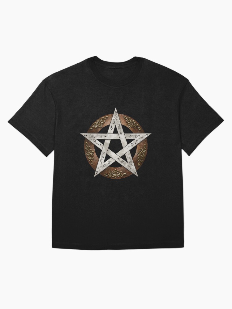 Thumbnail 3 of 7, Oversized T-Shirt, Metal Pentacle designed and sold by hjalte81.