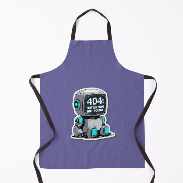 Item preview, 404 Motivation Not Found – Robots at the limit designed and sold by ApriNoeScor.