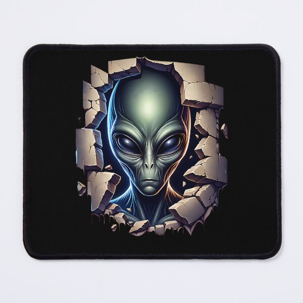 Item preview, Scary alien behind a wall designed and sold by ReneMM.