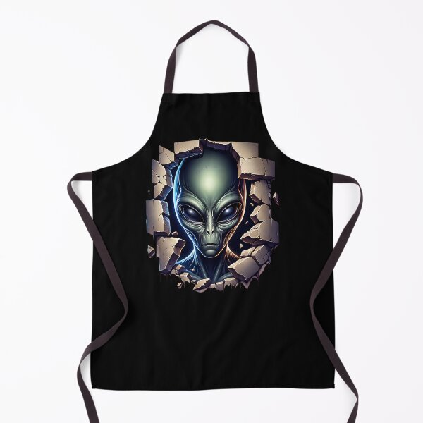 Item preview, Scary alien behind a wall designed and sold by ReneMM.