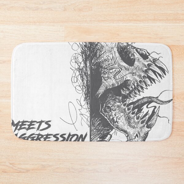 Item preview, "Meets Aggression" – Skull & Beast Fusion Art designed and sold by SkillDesigner.