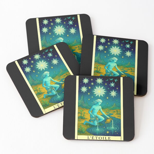 Item preview, The Tarot Deck:The Star, L 'etoille, A estrela v3 designed and sold by Helios Be. Lavsh.