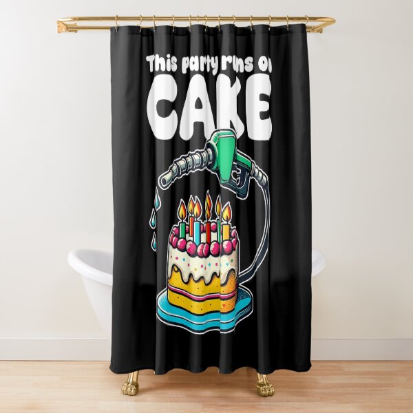 Item preview, THIS PARTY RUNS ON CAKE - BIRTHDAY GIFT designed and sold by KEF Custom.