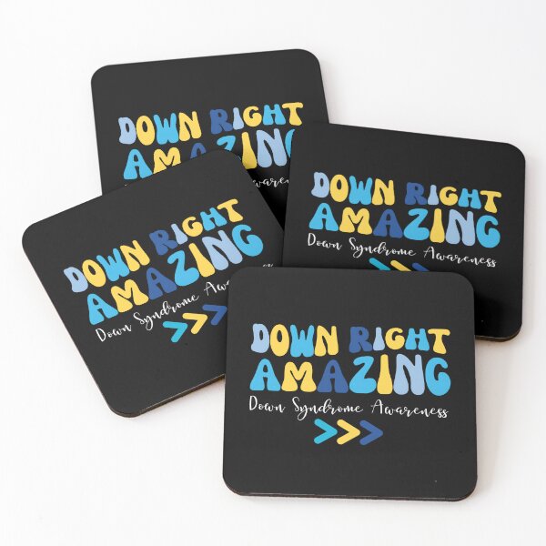 Item preview, Down Right Amazing Down Syndrome Awareness designed and sold by Alberto Dominguez.