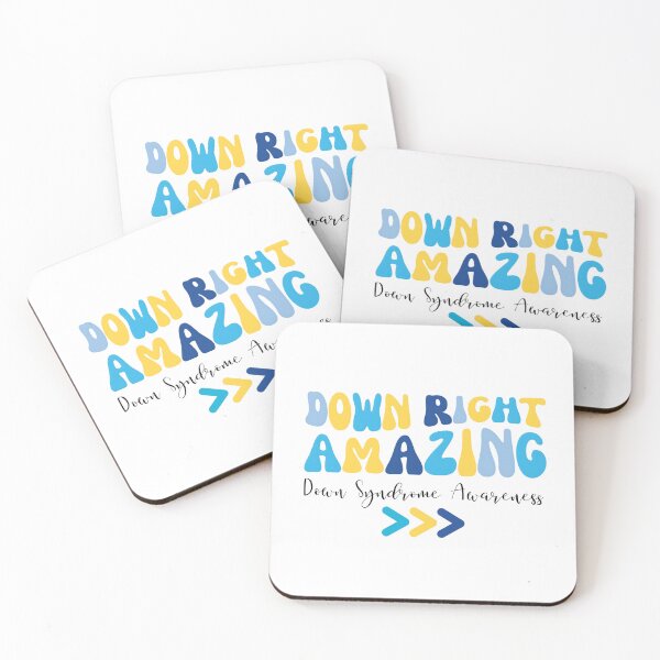 Item preview, Copy of Down Right Amazing Down Syndrome Awareness designed and sold by Alberto Dominguez.