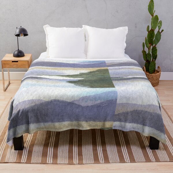Item preview, Calm Peaceful Watercolor Landscape III designed and sold by Irina Sztukowski.