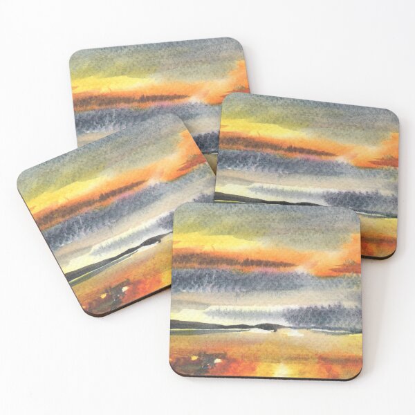 Item preview, Calm Peaceful Watercolor Landscape IV designed and sold by Irina Sztukowski.
