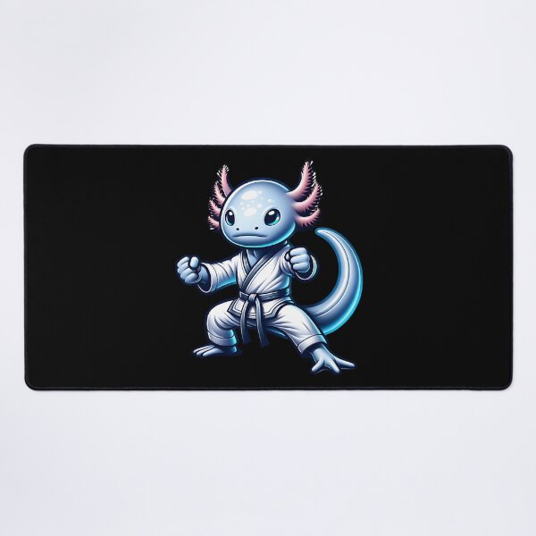 Item preview, Martial Arts Axolotl - cool Axolotl design. designed and sold by ReneMM.
