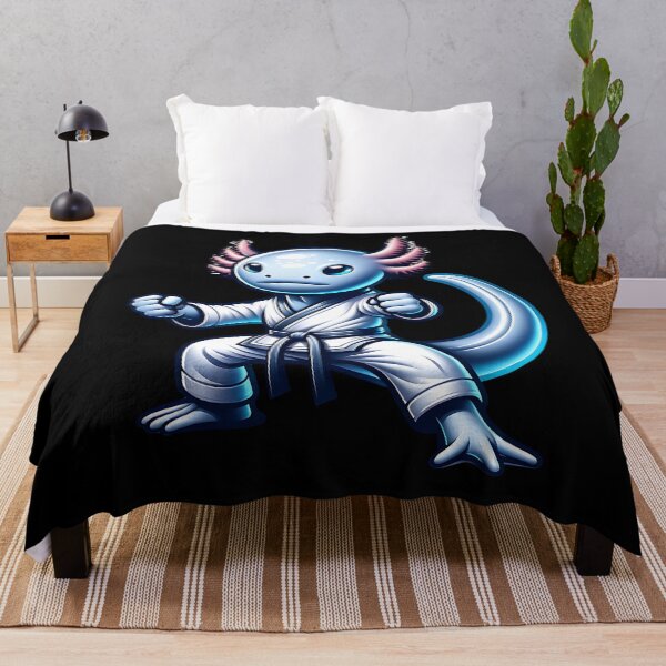 Item preview, Martial Arts Axolotl - cool Axolotl design. designed and sold by ReneMM.