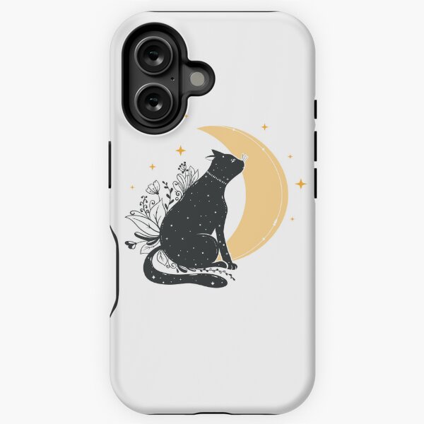 Moon Cat iPhone Tough Case