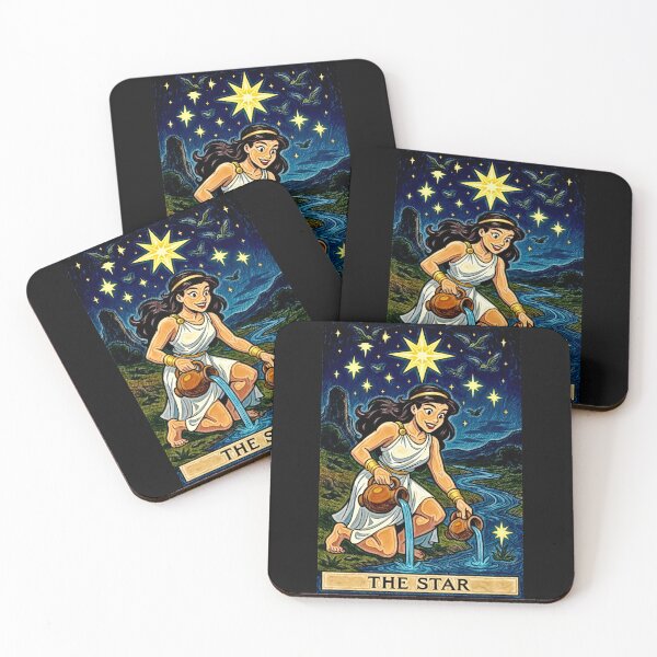 Item preview, The Tarot Deck:The Star, L 'etoille, A estrela v5 designed and sold by Helios Be. Lavsh.