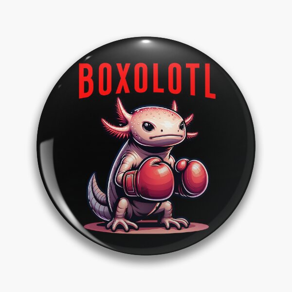 Item preview, Boxolotl cool Axolotl Boxer design designed and sold by ReneMM.