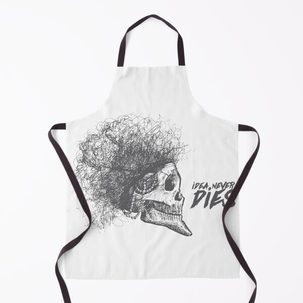Item preview, "Idea Never Dies" – Skull Afro Punk Art designed and sold by SkillDesigner.