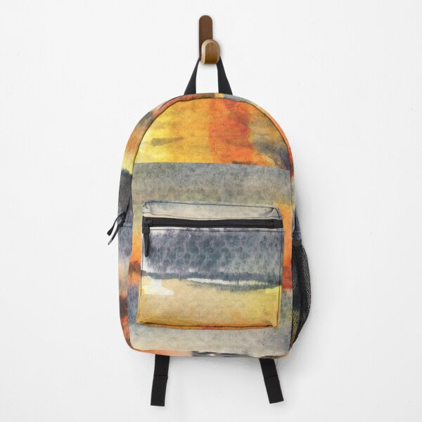 Item preview, Gorgeous Sunset Above The Waters Watercolor Landscape II designed and sold by Irina Sztukowski.