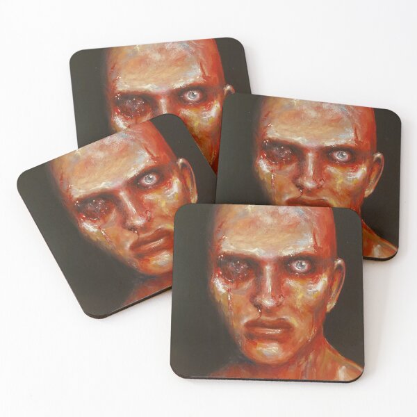Item preview, Portrait of a creepy man designed and sold by ShadowShivers.
