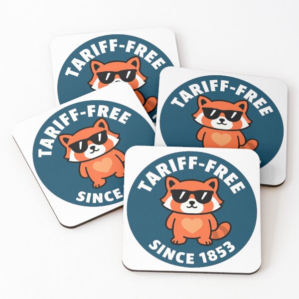 Item preview, red panda tariff free since 1853 designed and sold by TSQ.