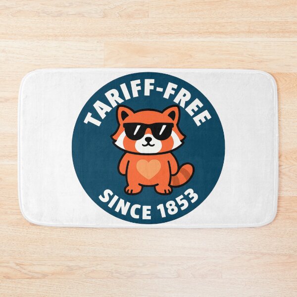 Item preview, red panda tariff free since 1853 designed and sold by TSQ.