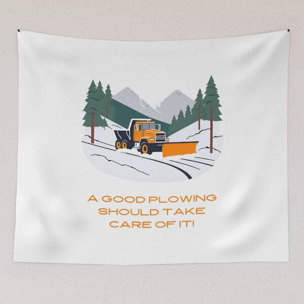 Item preview, A good plowing will take care of it designed and sold by NicMacTees.
