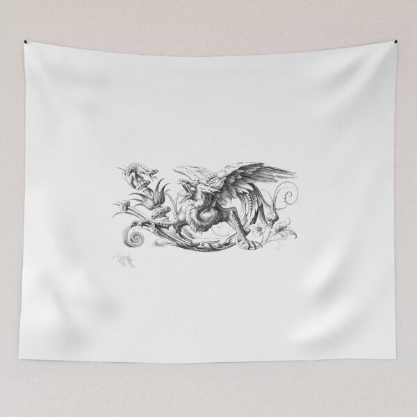 Item preview, Griffin, Michel Lineard (1866) designed and sold by Vintagenaut.
