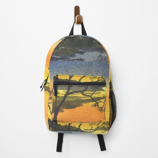 Item preview, Gorgeous Sunset Above The Waters Watercolor Landscape V designed and sold by Irina Sztukowski.