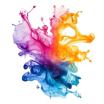 Artwork thumbnail, Explosive Colour Splash by JoeDesignCorner