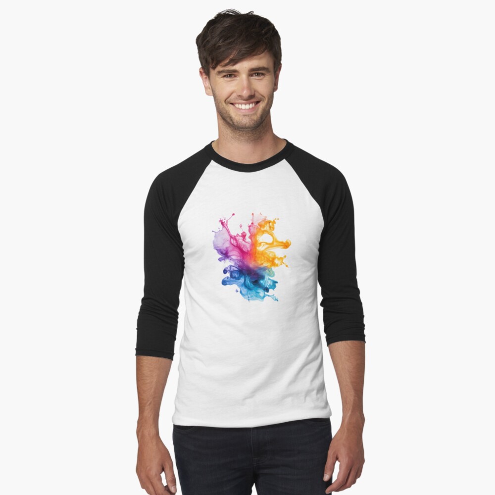 Item preview, Baseball ¾ Sleeve T-Shirt designed and sold by JoeDesignCorner.