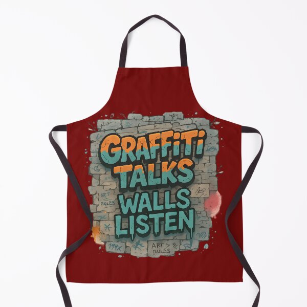 Item preview, Graffiti Talks Walls Listen – Urban Streetwear Art designed and sold by Maximilianos.