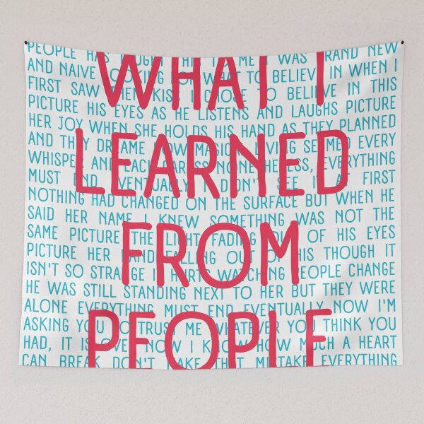 Item preview, Maybe Happy Ending lyrics  designed and sold by broadwaygirl142.