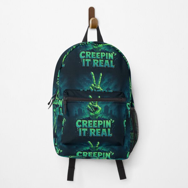 Item preview, Creepin’ It Real | Zombie Peace Hand Graveyard Horror Humor designed and sold by Redblackman.