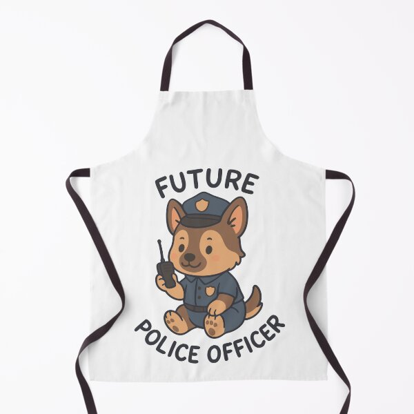 Item preview, Cute Dog Future Police Officer Theme designed and sold by HandicraftArt.