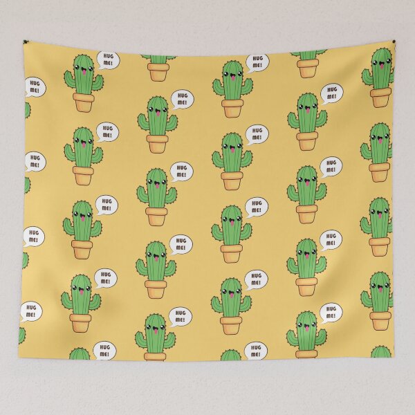 Item preview, Cute Cactus Hug Me designed and sold by kyokyyosei.