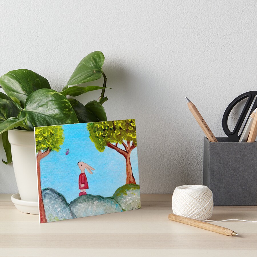 Item preview, Art Board Print designed and sold by shopcherry.